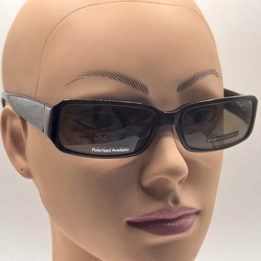 NOS Vintage Y2K Designer Sunglasses | BCBG Max Azria | Gotham | Chunky Rectangle